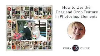 How to Use the Photoshop Elements Drag and Drop Feature to Create a Digital Memory Collage