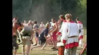 День ПЕРУНА 2009год.Коняшки.Войско на войско.
