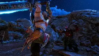 Kratos Uses Sword To Send A Traveler To The Shadow Realm - No Damage - GMGoW
