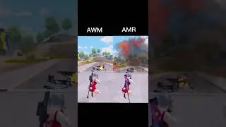 AWM vs AMR ( who is the best sniper 🤷🤯🔥