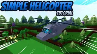 Simple Helicopter!! Tutorial - Build a Boat For Treasure