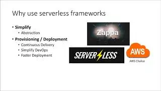 Comparing Serverless Frameworks   serverless com vs Zappa vs AWS Chalice