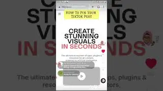 How To Pin Your TikTok Posts or Videos  
