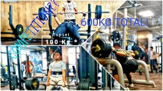 How College Students Master Powerlifting |Competition | +600kg Total