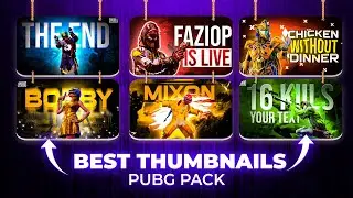 Create Awesome PUBG Thumbnail Templates in Minutes Using This Photoshop Template