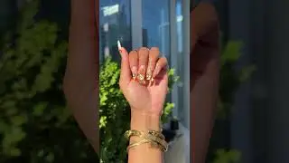 Peachy Summer Nails 🍑 #nailinspo
