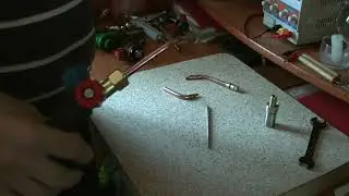 Переделка кислородно -  ацетиленовой горелки в газово - воздушную.