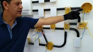 COMO INSTALAR INTERRUPTOR TRIPLO COM TRÊS LÂMPADAS