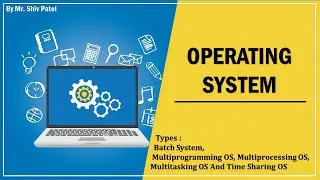 Types of Operating system | #Multiprogramming OS | #Multiprocessing OS | #Multitasking OS | etc