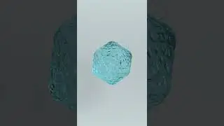 Satisfying Blender Geometry nodes animation.