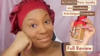 BOURJOIS Paris- Healthy mix foundation + Anti-fatigue Concealer