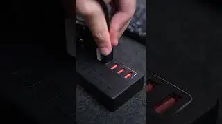 16 Port USB C Smart Charging Hub Splitter Powered Switch
