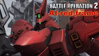 Gundam battle operation 2: Sazabi with Moon Gundam Long rifle
