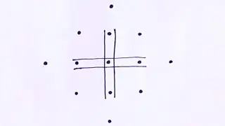 इस तरह बनाये सुन्दर और आसान ट्रेडिशनल रंगोली डिज़ाइन/5x1 simple daily muggulu// easy rangoli tricks /
