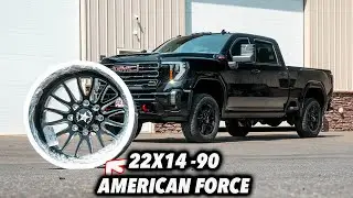 DREAM DURAMAX GETS THE PERFECT 22X14 WHEELS!