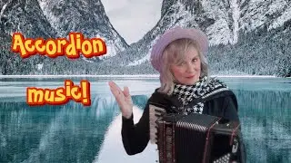 Accordion Music. The song "The Winter Was Long". (Slowfox)