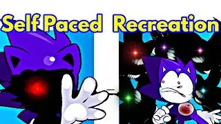 Friday Night Funkin' VS Self Paced High Effort Recreation / Sonic (FNF Mod/Hard/One Shot + Cover)