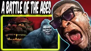 THE BEST BATTLE OF THE YEAR | Godzilla vs King Kong. Epic Rap Battles of History (REACTION)