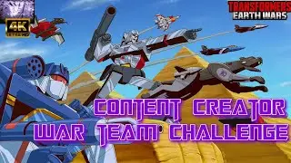 Content Creator War Team Challenge- Transformers Earth Wars- TFEW 4K UHD #tfew #transformers