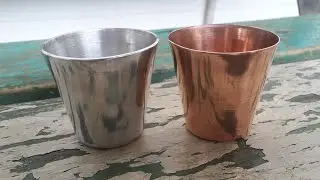Рюмки(колокольчики) ручной работы, серебро, медь, алюминий, латунь