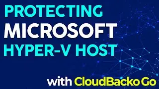 How to backup your virtual machines on a Microsoft Hyper-V host  (2-min User Guide)
