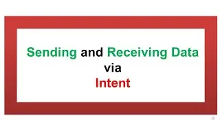 Sending & Receiving data from another activity via intent(Part-4)