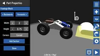 How to make a race car on simple planes for beginners|Simple Planes #1