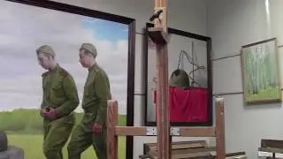 Интервью с участником проекта "Ржевский выступ" заслуженным художником РФ Владимиром Абрамовичем