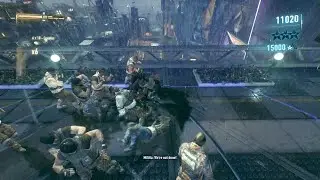 Trying to Teen Titans it AR challenges With batgirl this time in Arkham knight