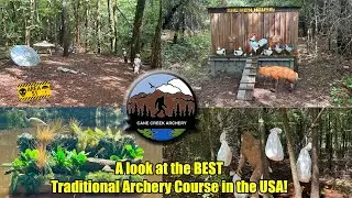 A close up look at the BEST Traditional Archery Course in the USA!