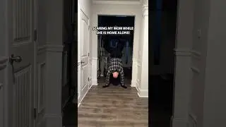She thought she was in a horror movie! 😂💀 #shortfeed
