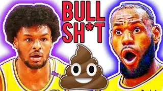 Bronny James F*CKING SUCKS‼️🗑️💩 TELL THE TRUTH ‼️🤬😤
