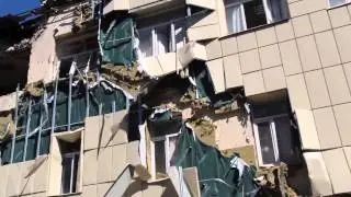 Луганск разрушения 6, 2 школа