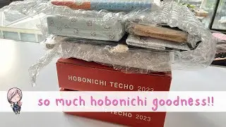 My Hobonichi 2023 Haul Unboxing & some real talk at the end.