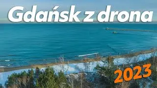 Gdańsk z drona. 2023.