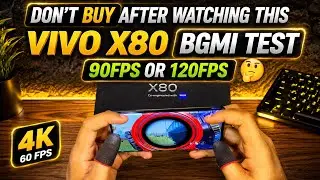 Vivo x80 Bgmi Test 😱 120Fps Pubg 😍 Buy or Not PUBGM