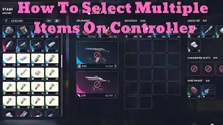 How To Select Multiple Items On Controller To Batch Sell & Recycle In Arc Raiders