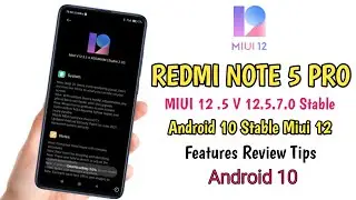 Redmi Note 5 Pro | Miui 12 stable update | global stable rom Features Review Android 10 | Miui 12