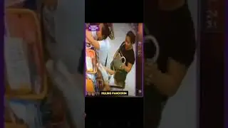 Grabeng magnanakaw Ang bills ng kamay Hindi namalayan ng may are