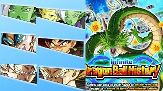 THE GODS HAVE ARRIVED INFINITE DRAGON BALL HISTORY (NO ITEM RUN)