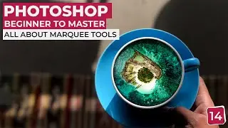 Adobe Photoshop from Beginner to Master 14 | The Marquee Tool | Sinhala Tutorial