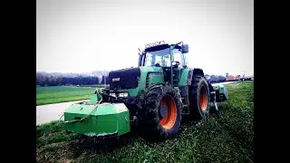 Mulczowanie ścierniska ㋡ FENDT 916 Vario w akcji !