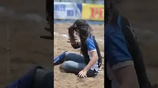 vaquejada cai de cara no chão