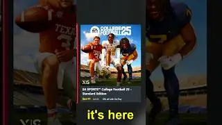 COLLEGE FOOTBALL 25!