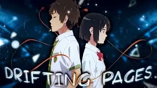 The Slants - Drifting Pages (feat. Lola Menthol) lyric music video