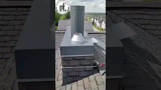 Исправляем чужие косяки #стройка #дымоход #ремонт #флюгер #дымник #зонт на трубу