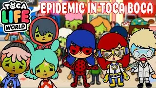 Я И ЛЕДИ БАГ СПАСАЕМ ГОРОД ТОКА БОКА ОТ ЭПИДЕМИИ! 🦠😷 Toca Boca Life World 🌎