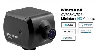 Marshall Introduces New CV503 & CV506 Cameras at NAB 2019