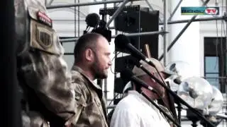Виступ Дмитра Яроша про  референдум. Віче 