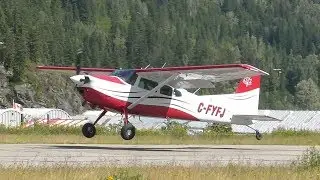 Cessna A185F Skywagon Takeoff